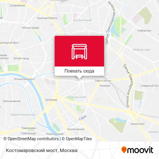Карта Костомаровский мост