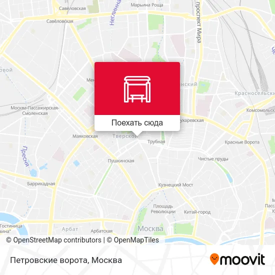 Карта Петровские ворота