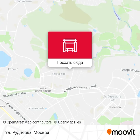 Карта Ул. Рудневка
