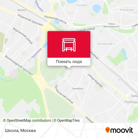 Карта Школа