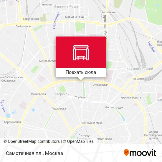 Карта Самотечная пл.