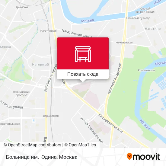 Карта Больница им. Юдина