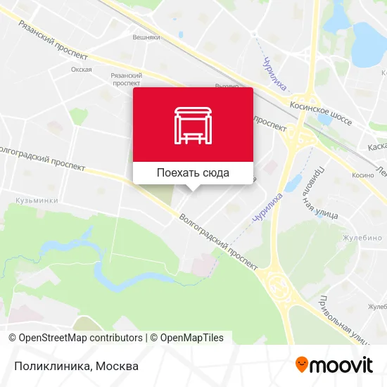 Карта Поликлиника