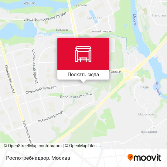 Карта Роспотребнадзор
