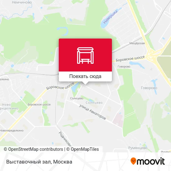 Карта Выставочный зал