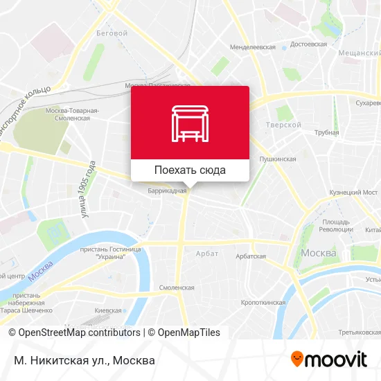 Карта М. Никитская ул.