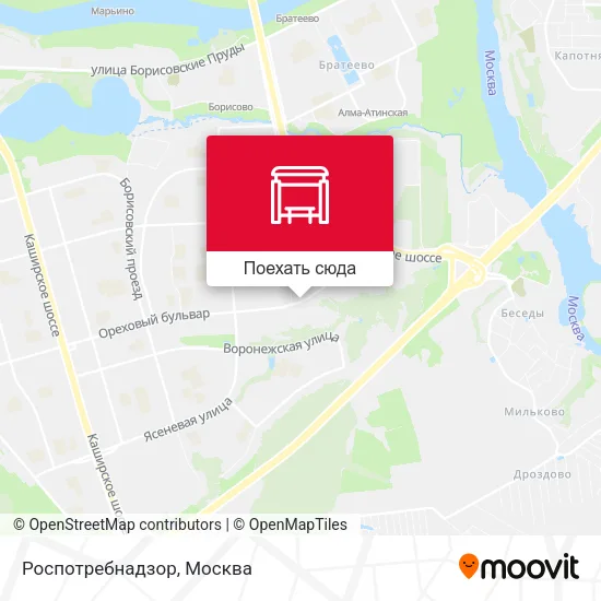Карта Роспотребнадзор