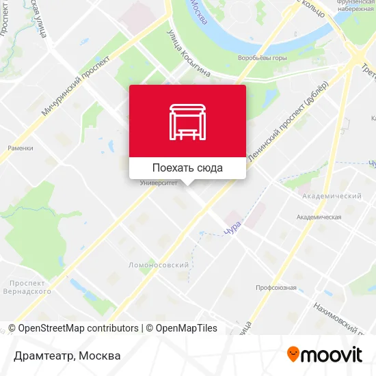 Карта Драмтеатр