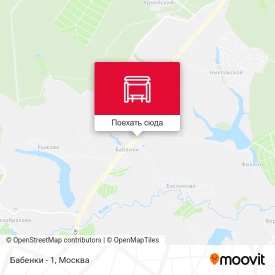 Карта Бабенки - 1