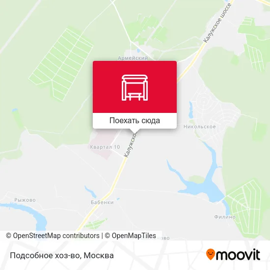 Карта Подсобное хоз-во