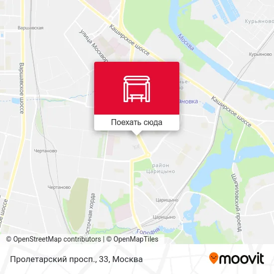 Карта Пролетарский просп., 33