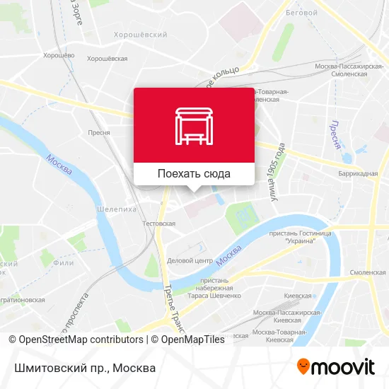 Карта Шмитовский пр.