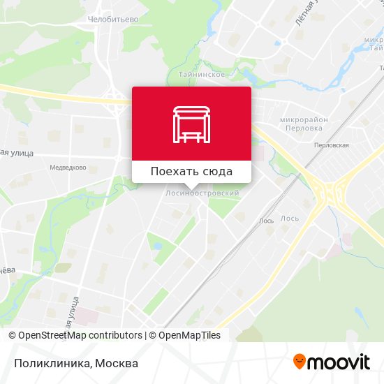 Карта Поликлиника