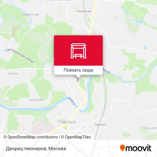 Карта Дворец пионеров