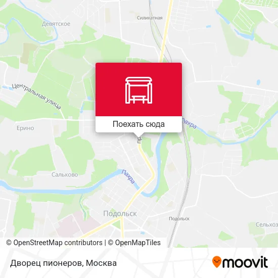 Карта Дворец пионеров