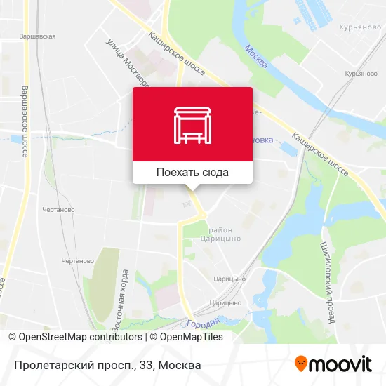 Карта Пролетарский просп., 33