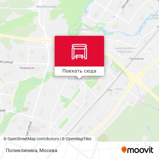 Карта Поликлиника