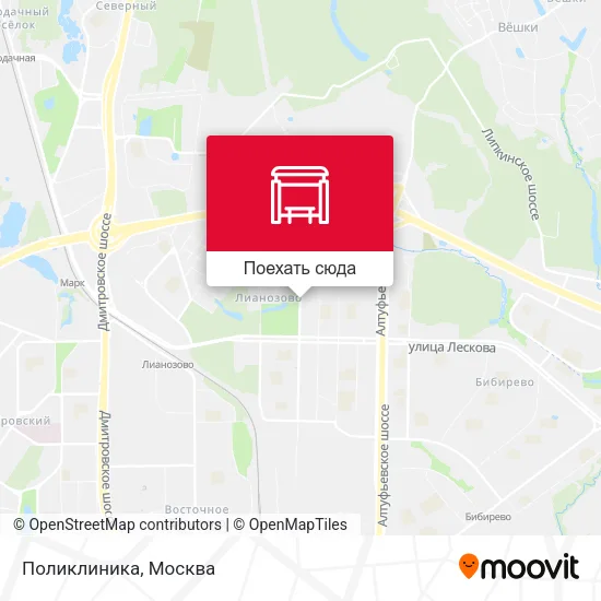 Карта Поликлиника