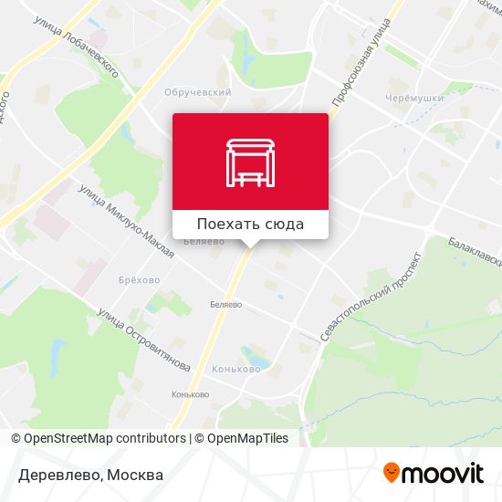 Карта Деревлево