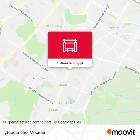 Карта Деревлево