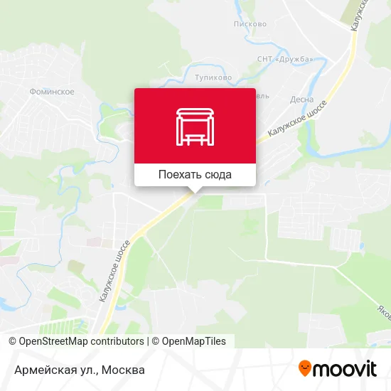 Карта Армейская ул.