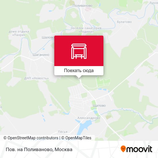 Карта Пов. на Поливаново