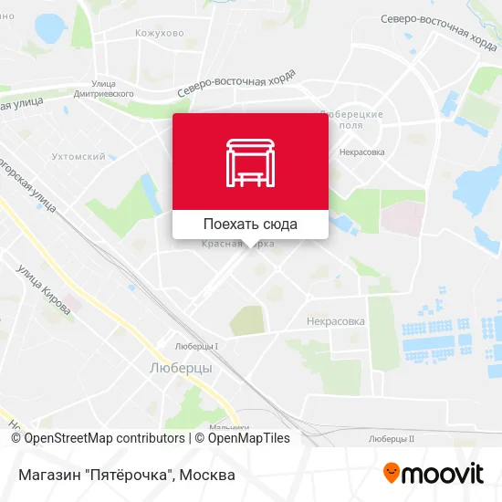 Карта Магазин "Пятёрочка"