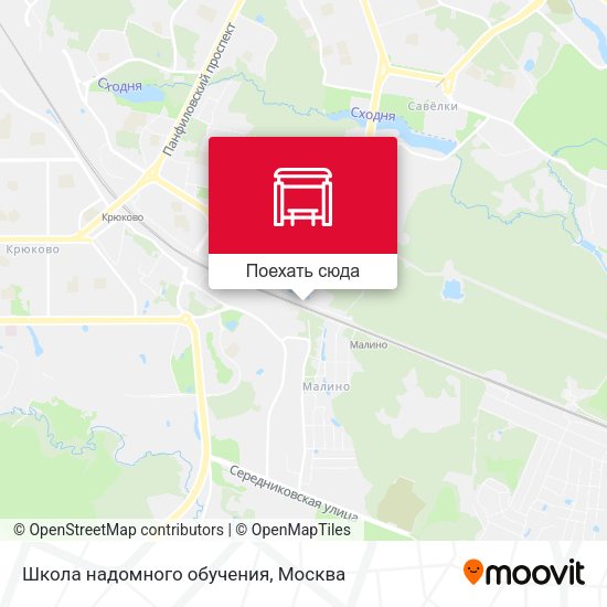 Карта Школа надомного обучения