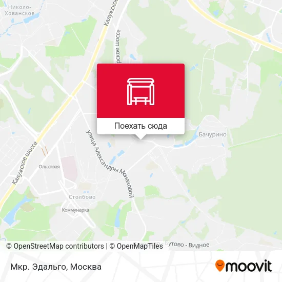 Карта Мкр. Эдальго