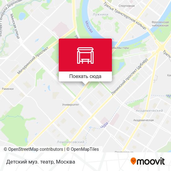 Карта Детский муз. театр