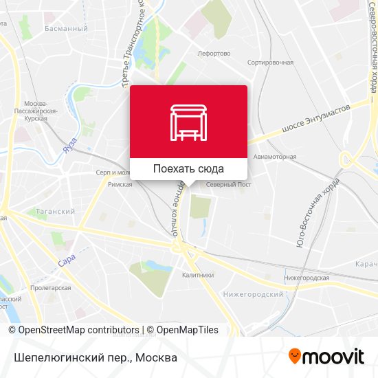 Карта Шепелюгинский пер.