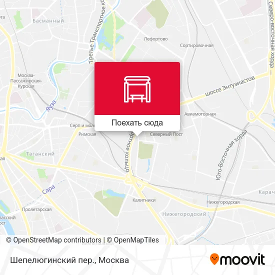 Карта Шепелюгинский пер.