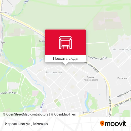 Карта Игральная ул.