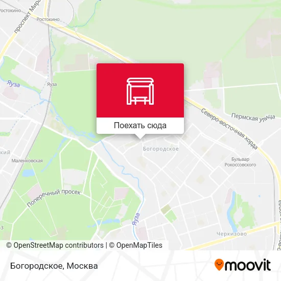 Карта Богородское
