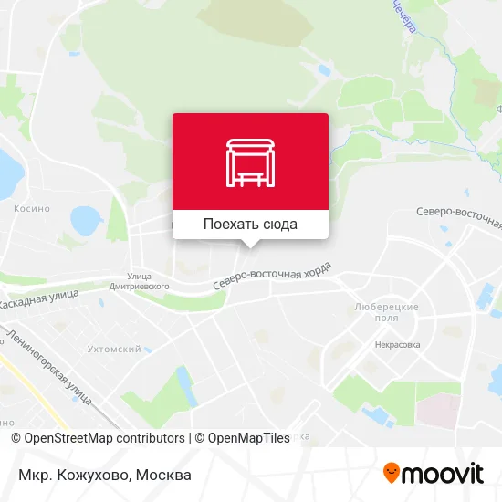 Карта Мкр. Кожухово