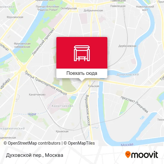 Карта Духовской пер.