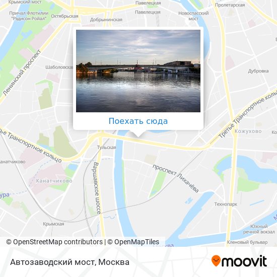 Карта Автозаводский мост