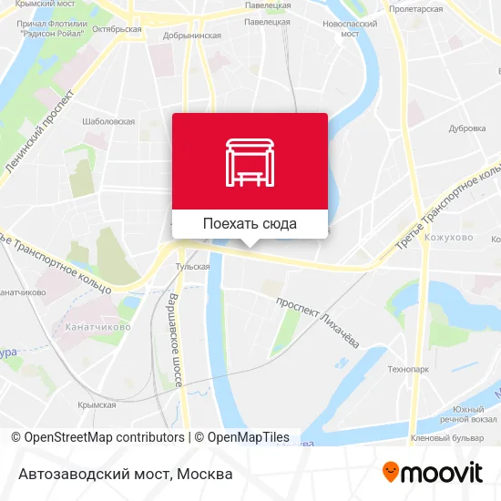 Карта Автозаводский мост