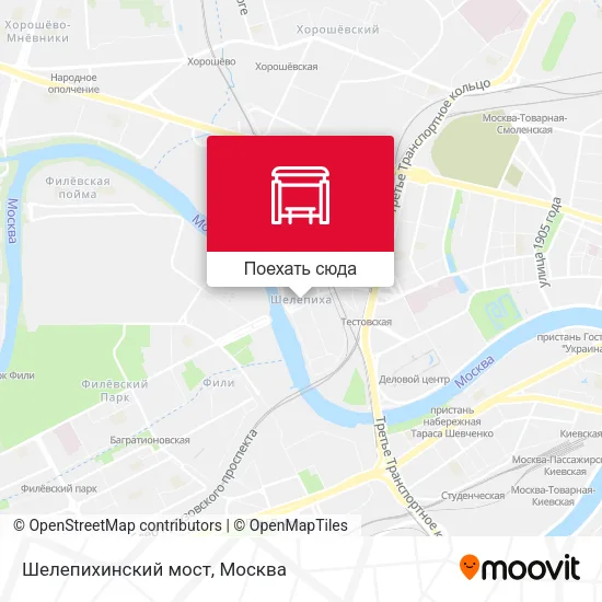 Карта Шелепихинский мост