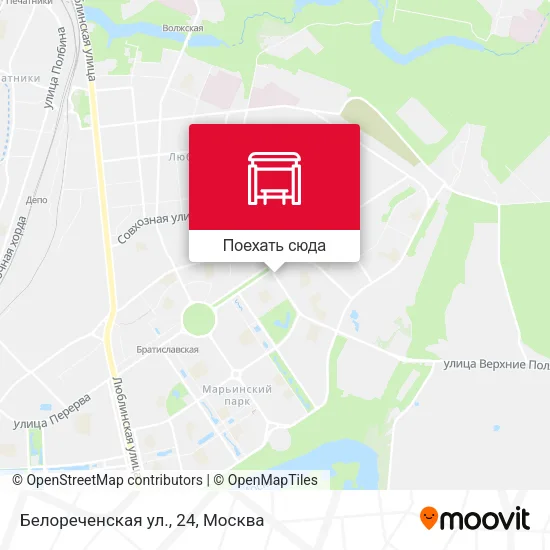 Карта Белореченская ул., 24