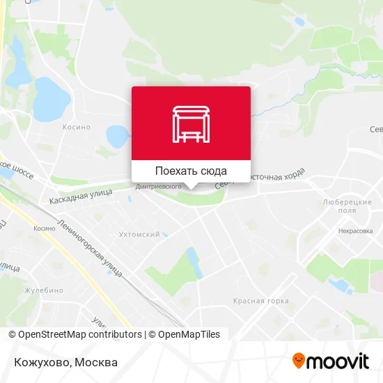 Карта Кожухово