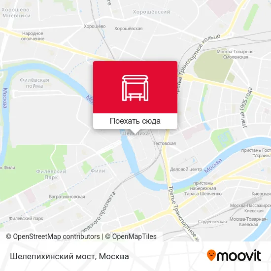 Карта Шелепихинский мост