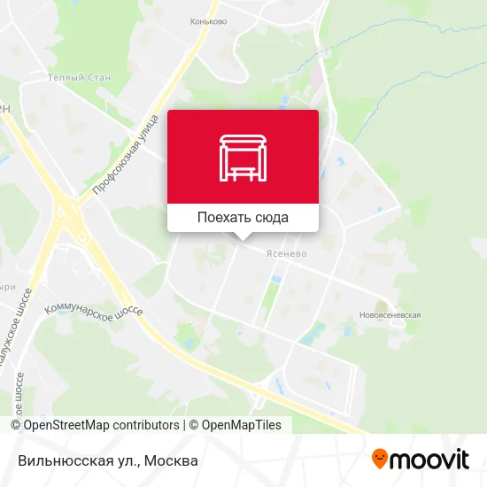 Карта Вильнюсская ул.