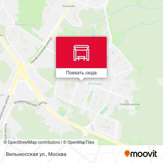Карта Вильнюсская ул.