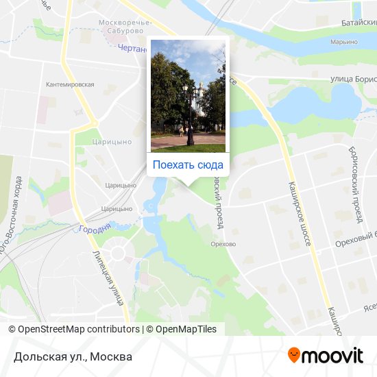 Карта Дольская ул.