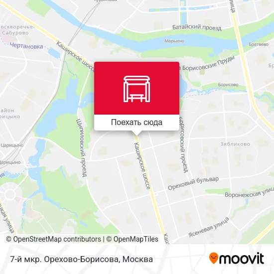 Карта 7-й мкр. Орехово-Борисова