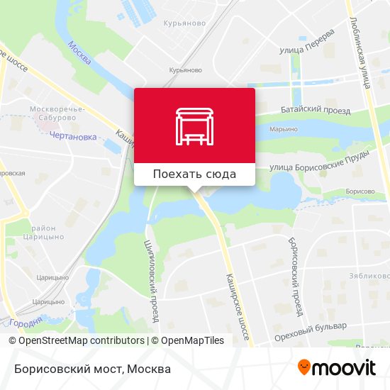 Карта Борисовский мост