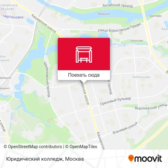 Карта Юридический колледж