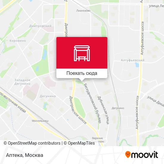 Карта Аптека