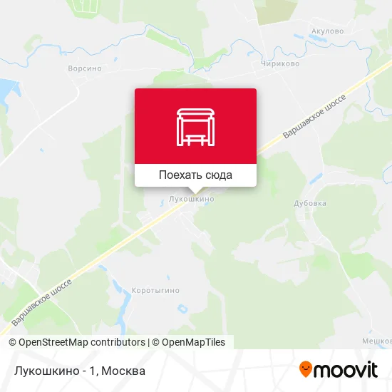 Карта Лукошкино - 1